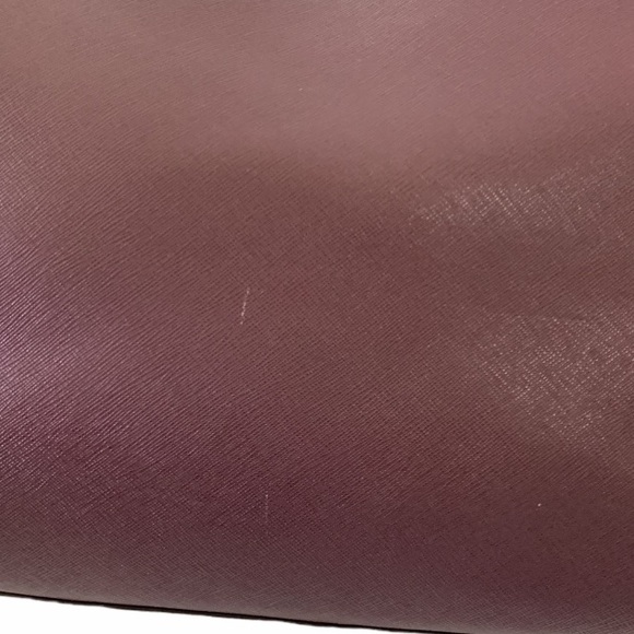 ❌SOLD❌Kate Spade New York Laurel Way Ari Tote Saffiano Leather Satchel Wine - Picture 3 of 13